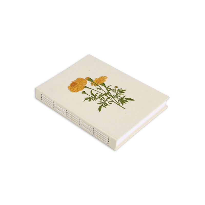 Marigold Floral Journal