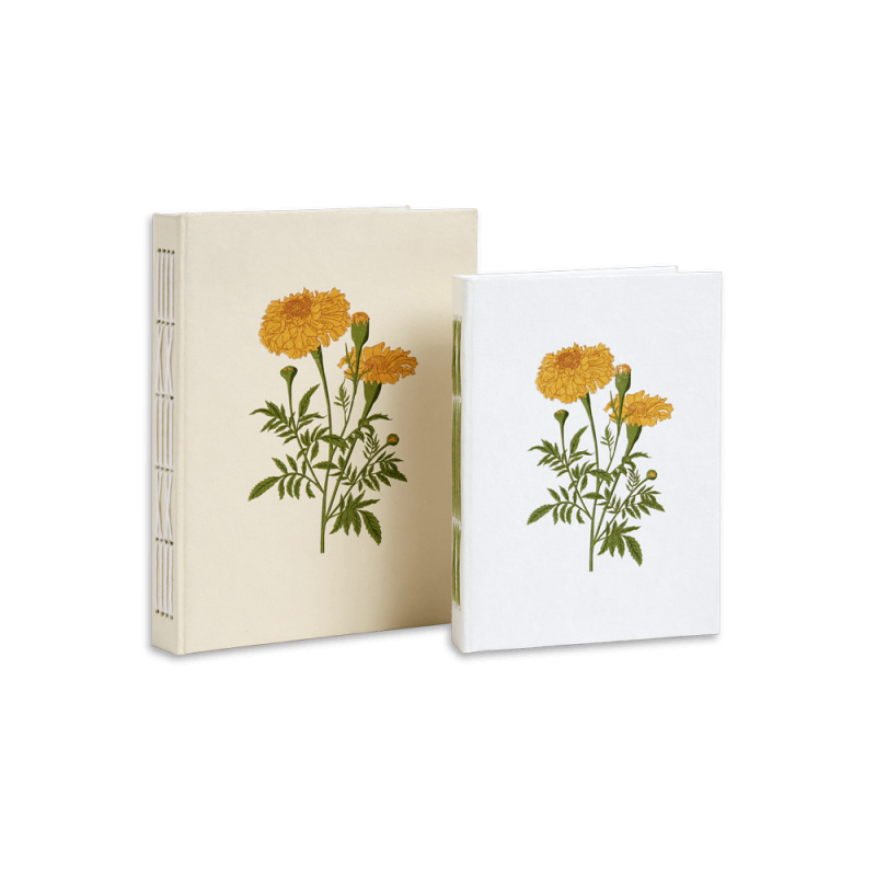 Marigold Floral Journal