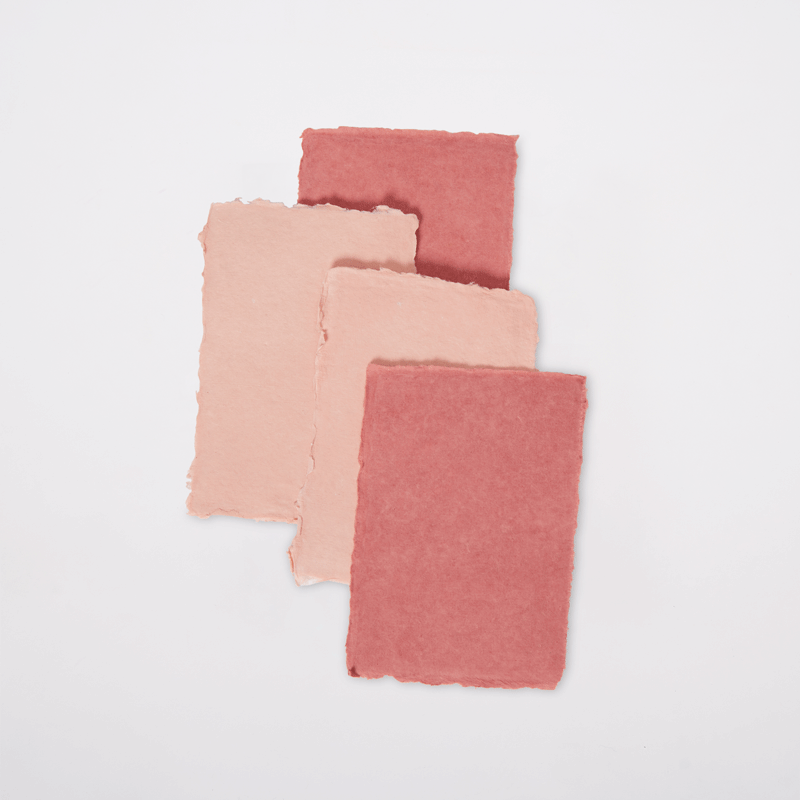 INDIAN MADDER DYED PAPERS