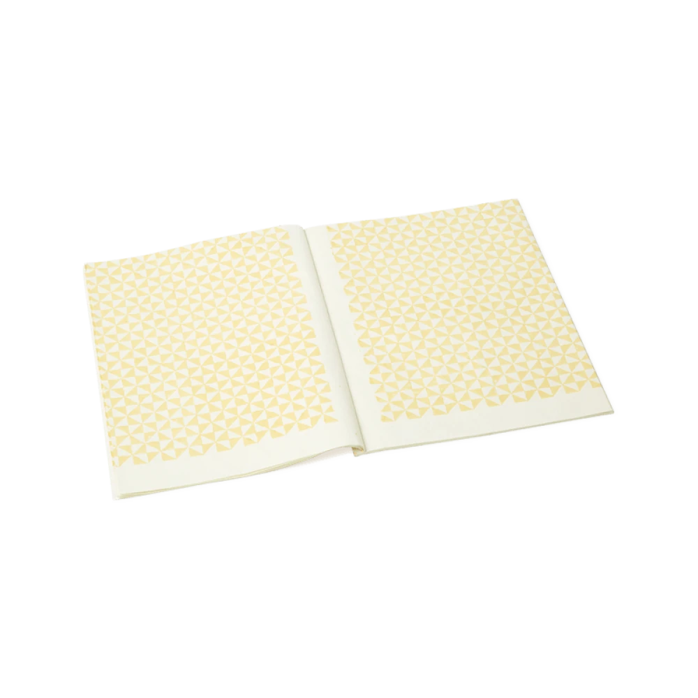 Yellow Checkers Wrapping Paper