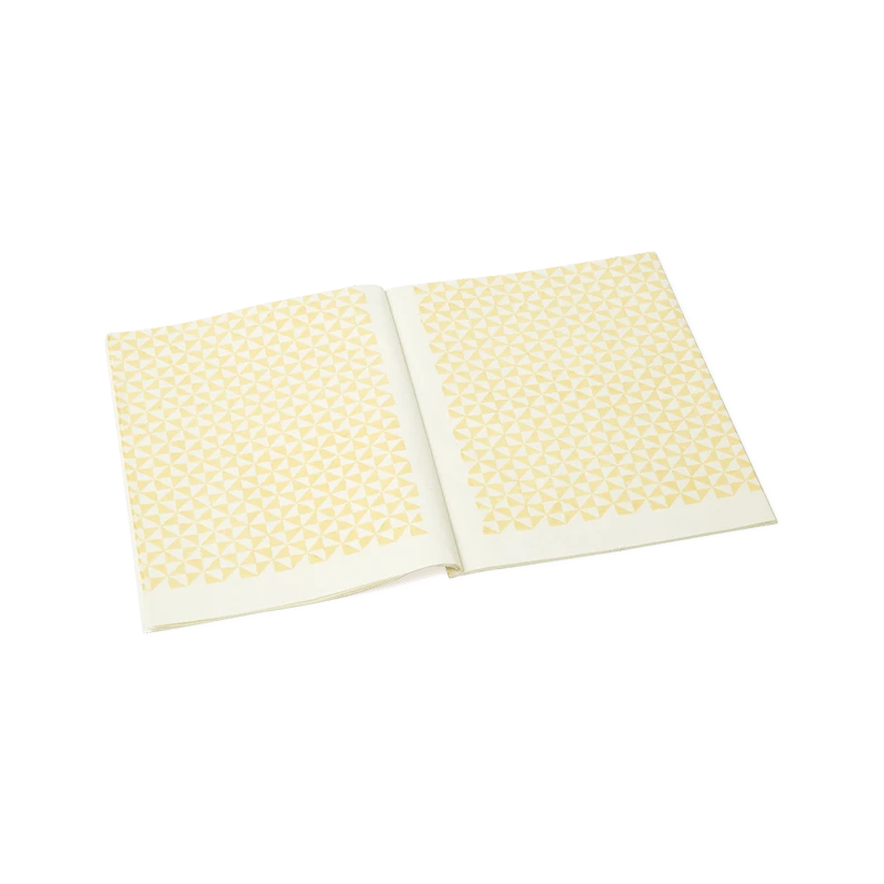 Yellow Checkers Wrapping Paper