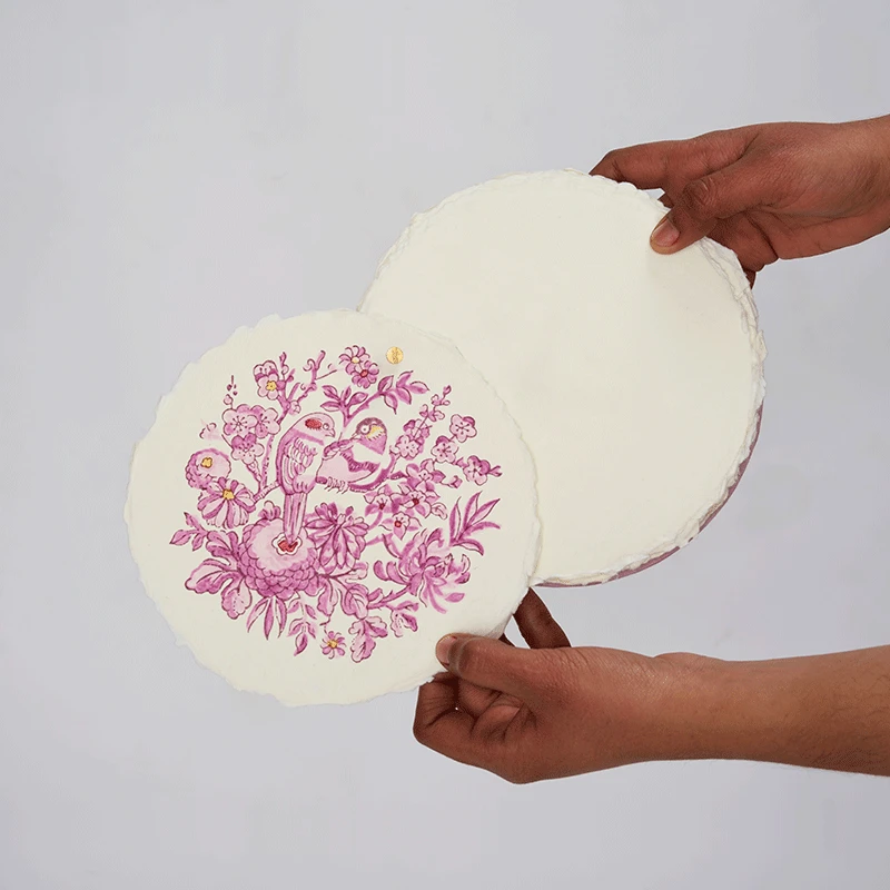 BLOCK PRINTED ARTIST'S JOURNAL